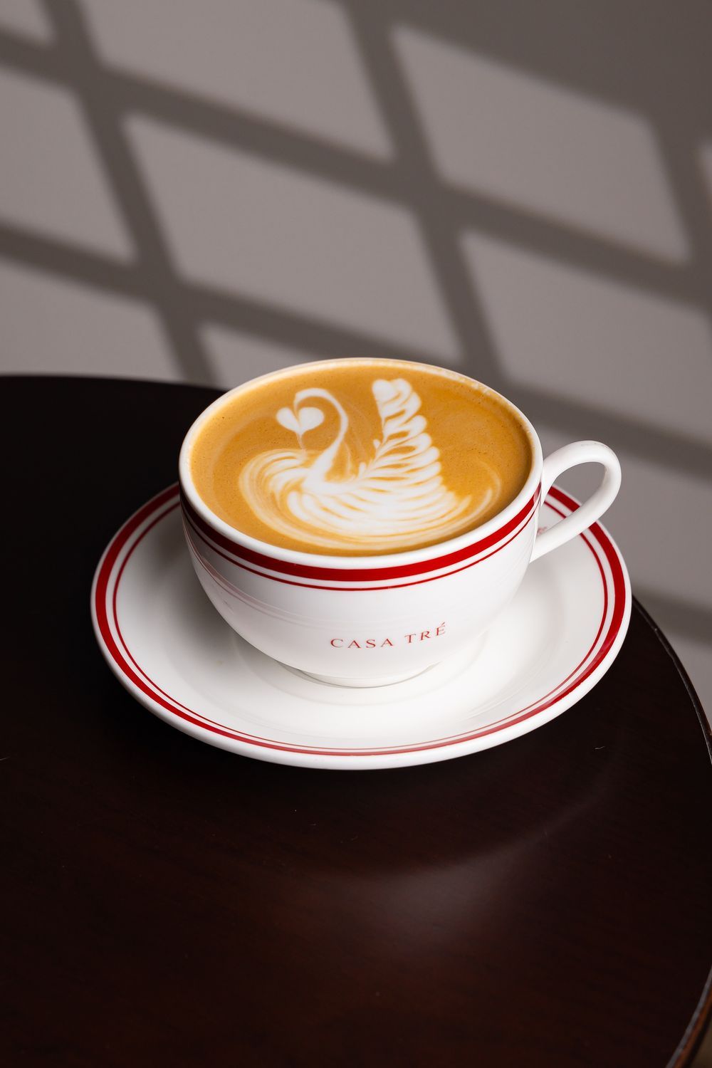 Casa Tré: latte art