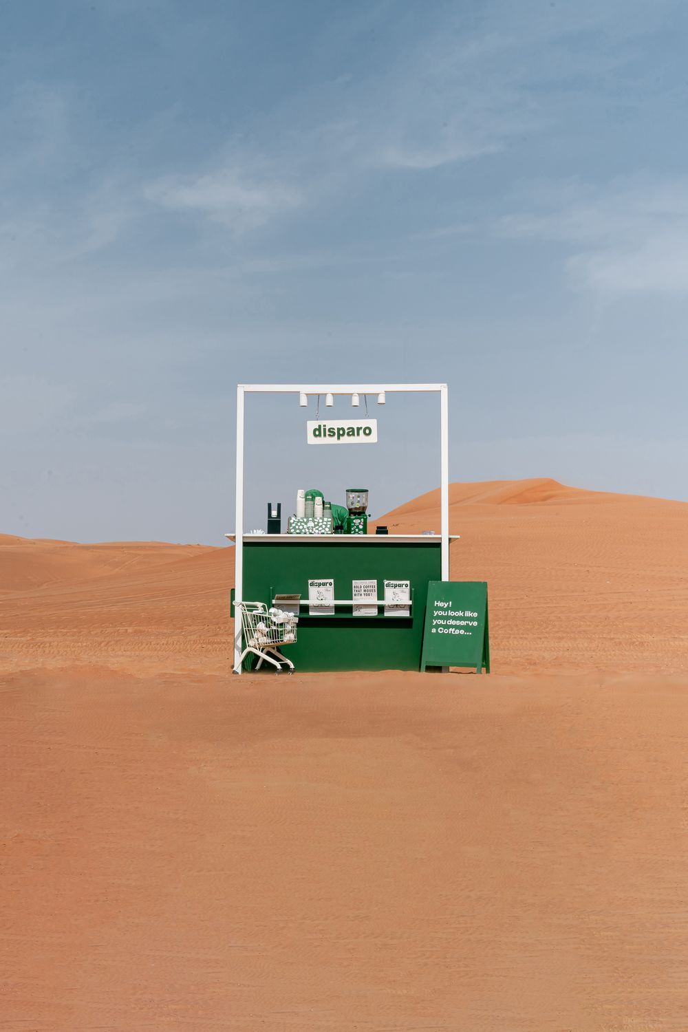 Disparo: coffee in the desert